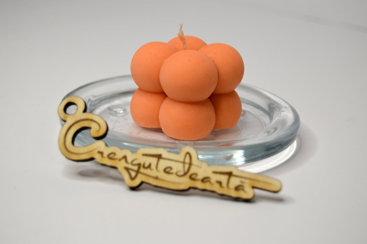 Bubble Apricot – Decorațiune handmade
