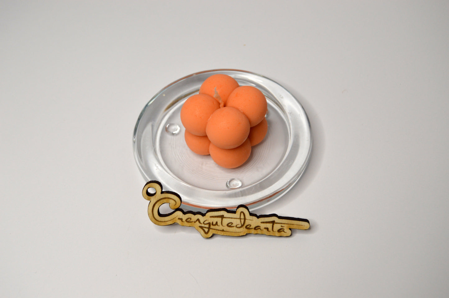 Bubble Apricot – Decorațiune handmade