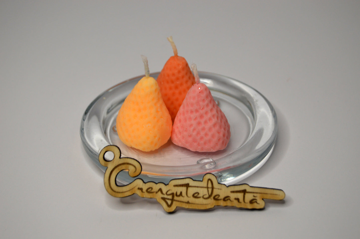 Căpșuni Pastelate – Decorațiuni handmade
