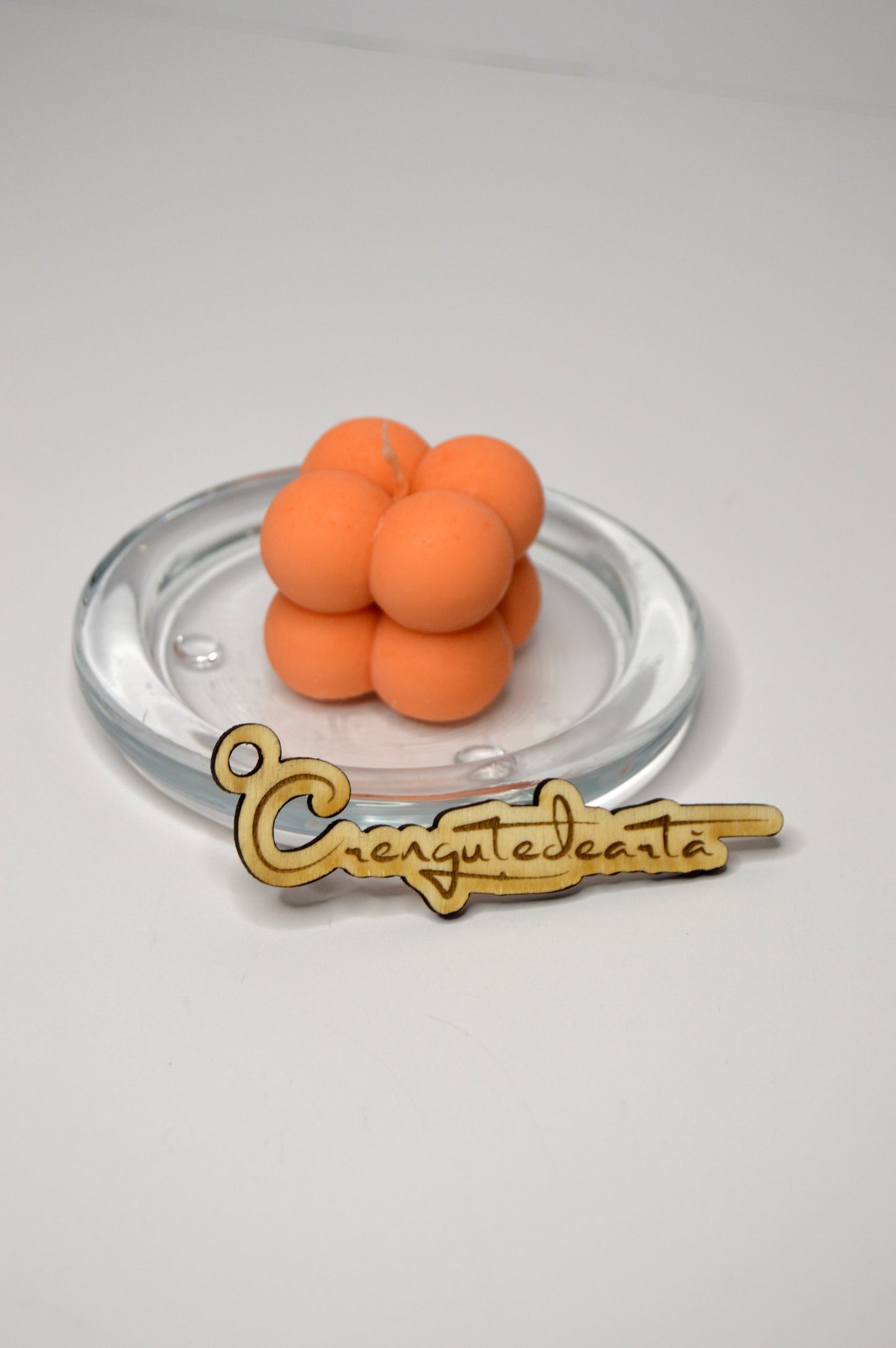 Bubble Apricot – Decorațiune handmade