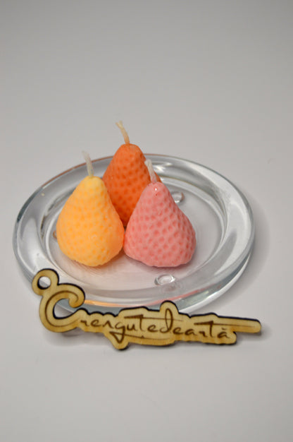 Căpșuni Pastelate – Decorațiuni handmade